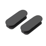 2pcs /Pack No Drill Adhesive Cabinet & Drawer Pull Handles For Glass Windows, Kitchen Doors, Furniture