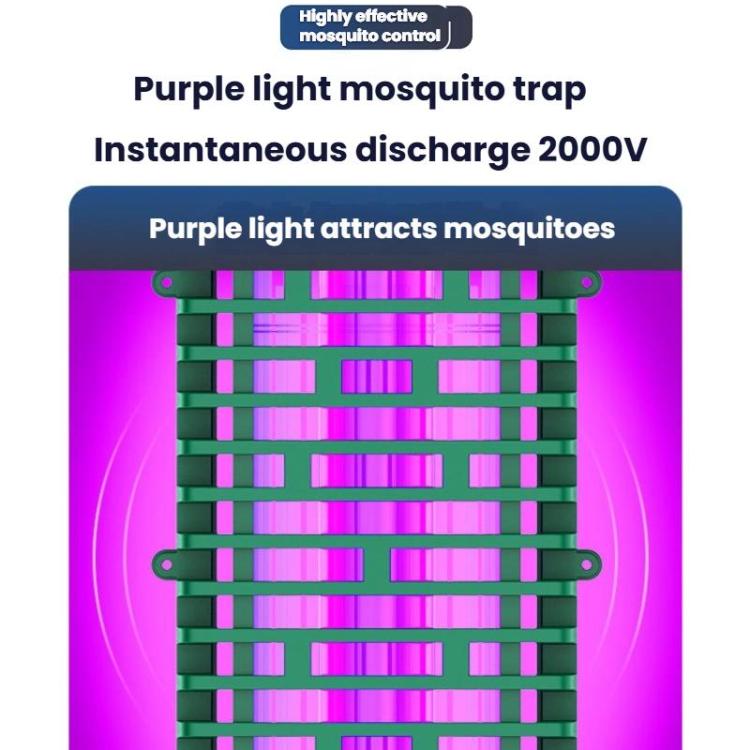 Outdoor Solar Mosquito Lamp Electric Mosquito Killer With Lighting, D002