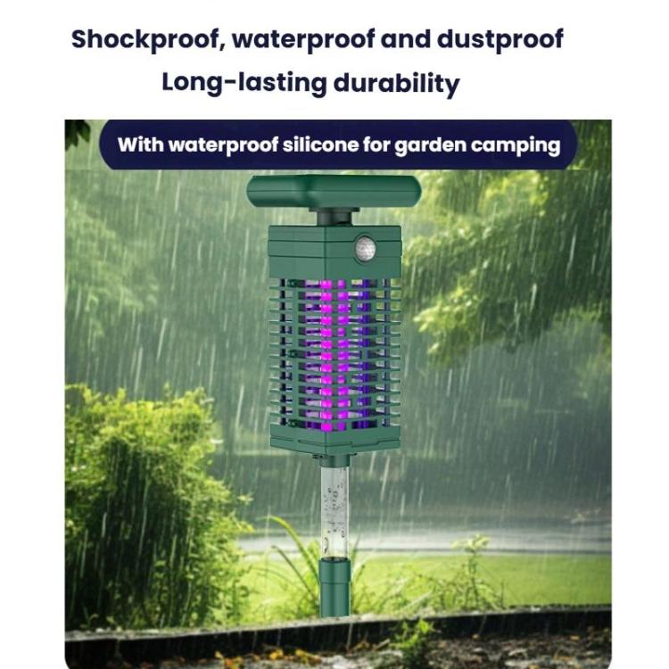 Outdoor Solar Mosquito Lamp Electric Mosquito Killer With Lighting, D002