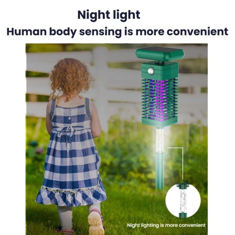Outdoor Solar Mosquito Lamp Electric Mosquito Killer With Lighting, D002