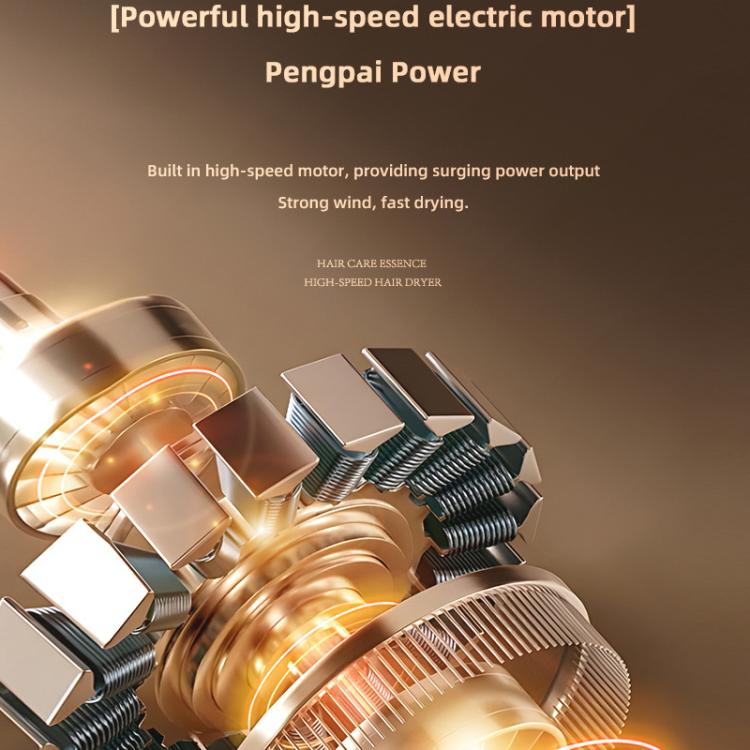 1800W Portable Folding High-Speed Constant-Temperature Hair Dryer, Black + Air Collector Nozzle, White + Air Collector Nozzle, Black + Air Collector Nozzle + Large Air Hood, White + Air Collector Nozzle + Large Air Hood