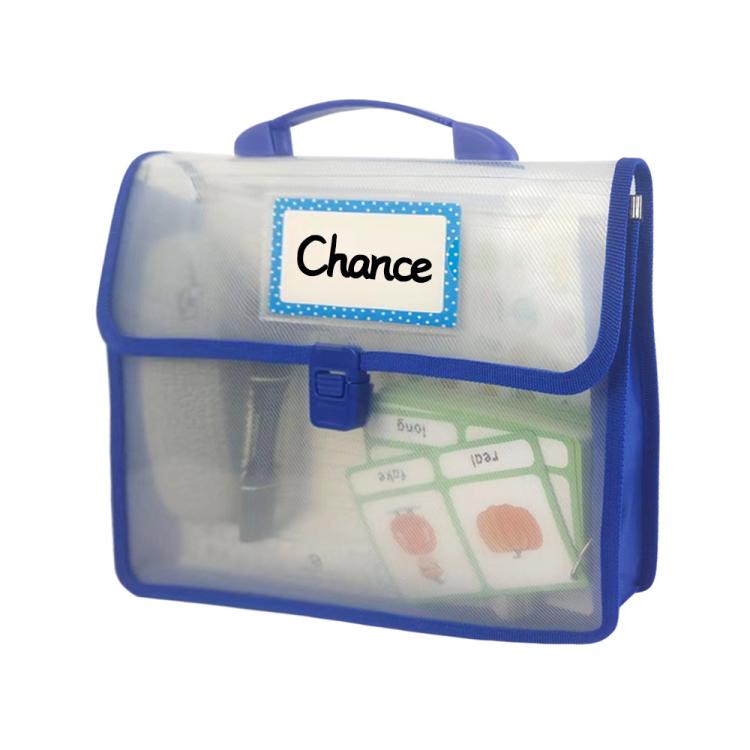 Children Book Bag Transparent Document Bag