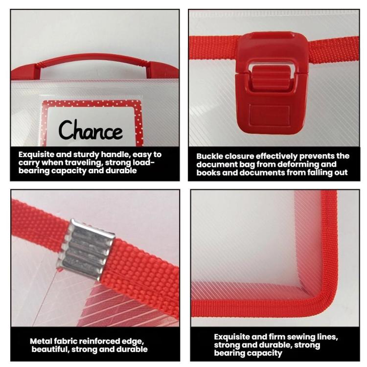 Children Book Bag Transparent Document Bag