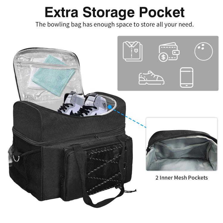 Large-Capacity Bowling Bag Shoe Backpack