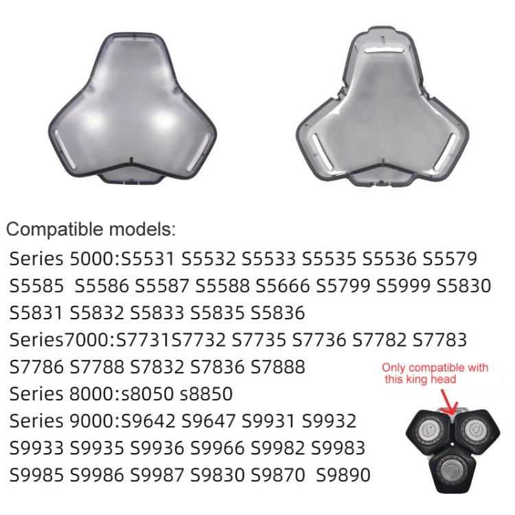 Shaver Head Cover Dust Protection Cap, For Philips Series 5000/7000/9000, For Philips Series 1000