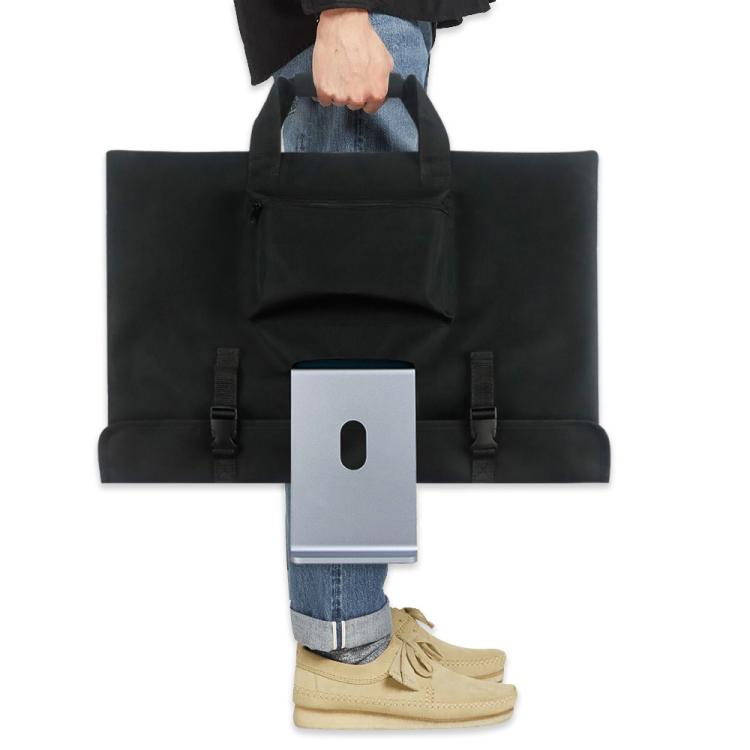 Nylon Fabric Lining Flannel Integrated Desktop Computer Bag Dust Cover