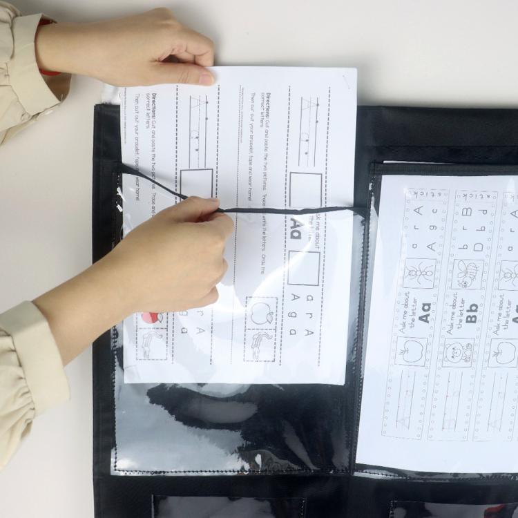 Collection Home Wall Pockets with Labels Organizer