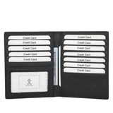 TQ-322 Large Capacity Anti-Skimming Card Wallet Multi-Slot Card Case For Bank Cards