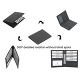 TQ-322 Large Capacity Anti-Skimming Card Wallet Multi-Slot Card Case For Bank Cards