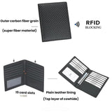 TQ-322 Large Capacity Anti-Skimming Card Wallet Multi-Slot Card Case For Bank Cards