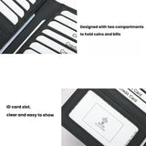 TQ-322 Large Capacity Anti-Skimming Card Wallet Multi-Slot Card Case For Bank Cards