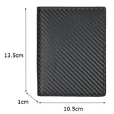 TQ-322 Large Capacity Anti-Skimming Card Wallet Multi-Slot Card Case For Bank Cards