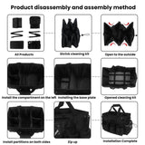 Cleaning Supplies Storage Bag Detachable Apron Pocket