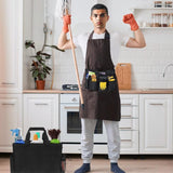 Cleaning Supplies Storage Bag Detachable Apron Pocket