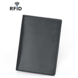 TQ-313 RFID Multi-Card Slot Wallet Unisex Boarding Pass Protector Passport Organizer Bag, Carbon Fiber Pattern Black, Carbon Fiber Pattern Blue, Crosshatch Black, Plain Black