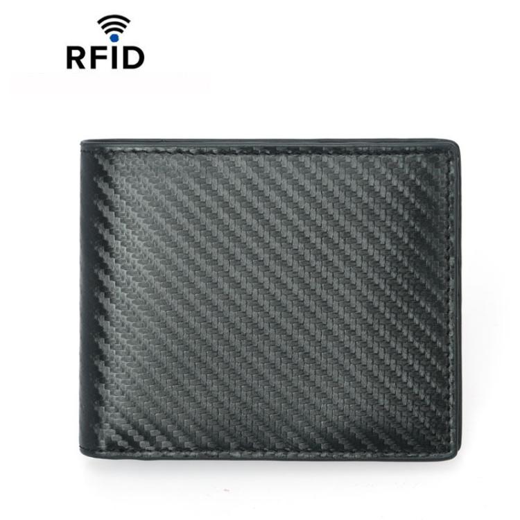 RFID Anti-Skimming Billfold Short Style Men Wallet, CQ-506 Plain Black, TQ-302 Carbon Fiber Pattern Black, TQ-302 Carbon Fiber Pattern Coffee, TQ-302 Carbon Fiber Pattern Blue