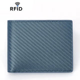 RFID Anti-Skimming Billfold Short Style Men Wallet, CQ-506 Plain Black, TQ-302 Carbon Fiber Pattern Black, TQ-302 Carbon Fiber Pattern Coffee, TQ-302 Carbon Fiber Pattern Blue