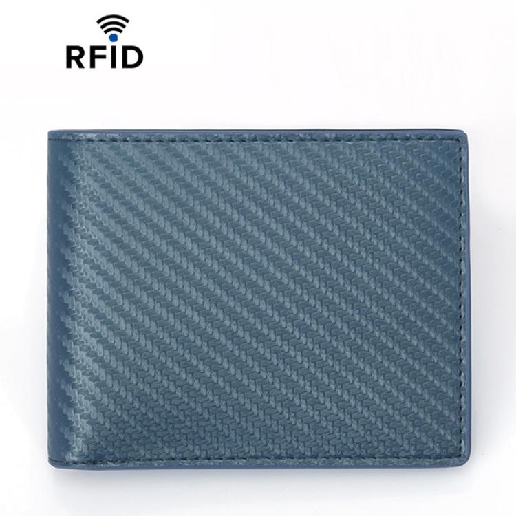 RFID Anti-Skimming Billfold Short Style Men Wallet, CQ-506 Plain Black, TQ-302 Carbon Fiber Pattern Black, TQ-302 Carbon Fiber Pattern Coffee, TQ-302 Carbon Fiber Pattern Blue