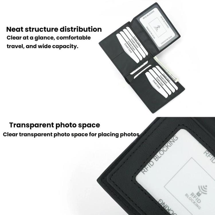 RFID Anti-Skimming Billfold Short Style Men Wallet, CQ-506 Plain Black, TQ-302 Carbon Fiber Pattern Black, TQ-302 Carbon Fiber Pattern Coffee, TQ-302 Carbon Fiber Pattern Blue