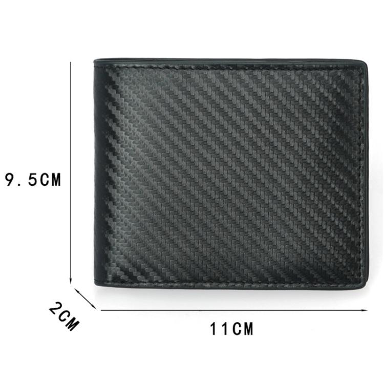 RFID Anti-Skimming Billfold Short Style Men Wallet, CQ-506 Plain Black, TQ-302 Carbon Fiber Pattern Black, TQ-302 Carbon Fiber Pattern Coffee, TQ-302 Carbon Fiber Pattern Blue