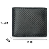 RFID Anti-Skimming Billfold Short Style Men Wallet, CQ-506 Plain Black, TQ-302 Carbon Fiber Pattern Black, TQ-302 Carbon Fiber Pattern Coffee, TQ-302 Carbon Fiber Pattern Blue
