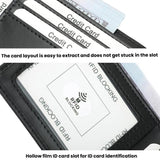 RFID Anti-Skimming Short Style Billfold Men Plain Weave Wallet, CQ-501 Ultrafiber Black, CQ-501 Ultrafiber Brown, CQ-501 Ultrafiber Coffee, YP-239 Leather Black