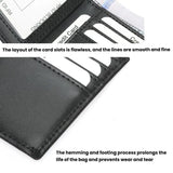 RFID Anti-Skimming Short Style Billfold Men Plain Weave Wallet, CQ-501 Ultrafiber Black, CQ-501 Ultrafiber Brown, CQ-501 Ultrafiber Coffee, YP-239 Leather Black