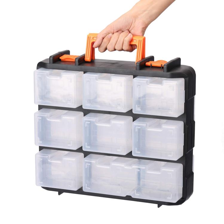 Multifunctional Portable Flip-Top Tool Storage Box, G-2011