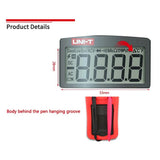 Palm Size Multimeter With Backlit LCD Display, 600V 10A AC/DC Voltage Tester, UNI-T UT33A+, UNI-T UT33B+, UNI-T UT33C+, UNI-T UT33D+