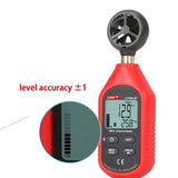 Digital Anemometer Wind Speed Meter 12-Level Dynamic Indicator, UNI-T UT363, UNI-T UT363BT