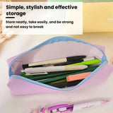 Large Capacity Square Stationery Box Simple Pen Pouch