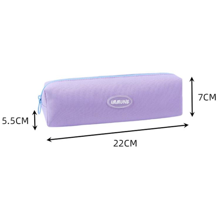 Large Capacity Square Stationery Box Simple Pen Pouch