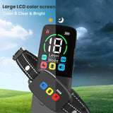 Remote-controlled Color Screen Dog Barking Control Device, Electric Shock, Non-electric Shock