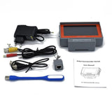 5300ACT 5 Inch HD Surveillance Tester Analog/Coaxial AHD/TVI/CVI Supports 8MP Engineering Tool, US Plug, EU Plug, UK Plug, AU Plug