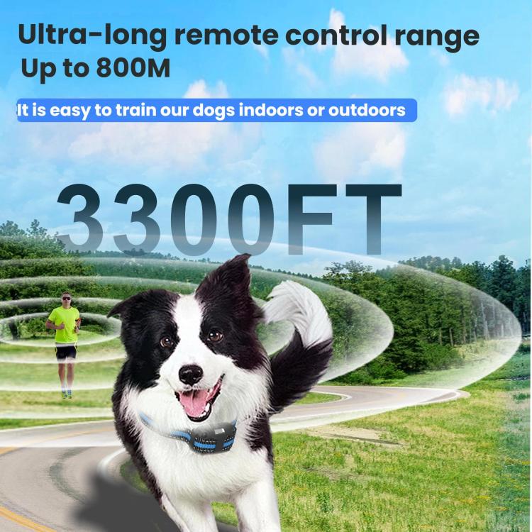 Remote Control Dog Barking Control Device Waterproof Electric Shock Collar, One To One, One To Two