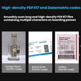 Long-range Wireless QR Code Barcode Scanner With Base, Single 2.4G, 2.4G + Bluetooth