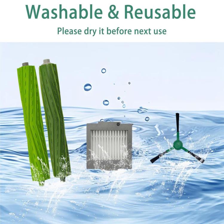 For iRobot Roomba Max 705 Vac / Plus 504 Vac Vacuums Cleaners, 17 In 1 A Set, 17 In 1 B Set