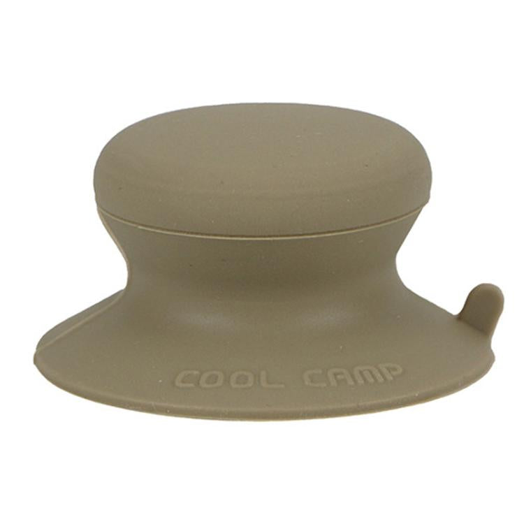 COOL CAMP CF-908 Universal Pot Lid Knob Top Bead Heat-Resistant Silicone Handle Outdoor Lunch Box Lid Handle