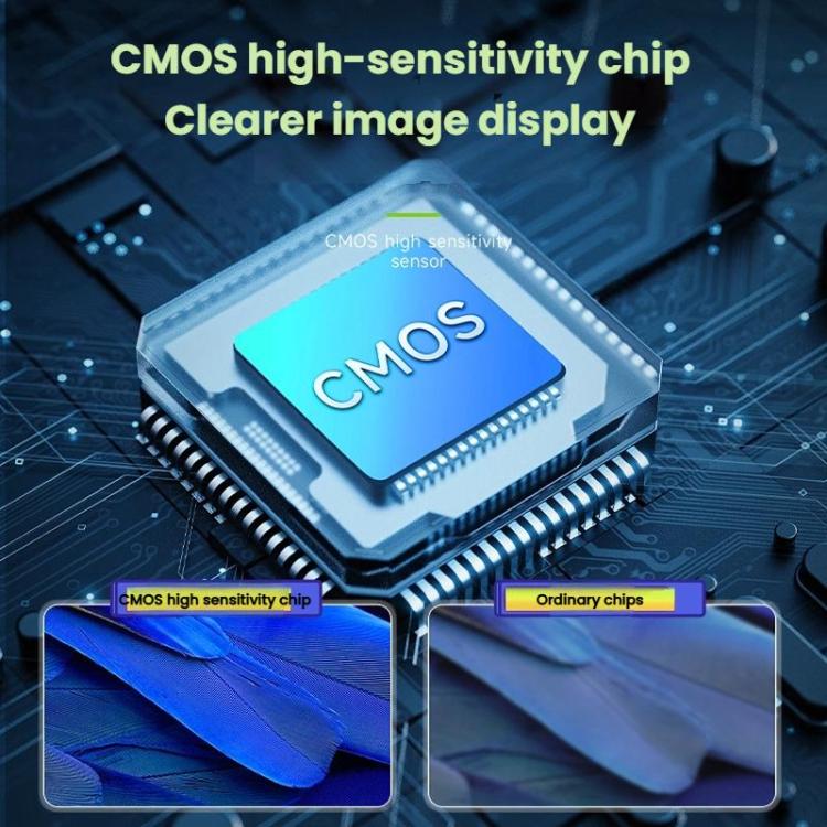 Cartoon HD Children Digital Electronic Microscope With Screen Handheld Portable Magnifier, CM4