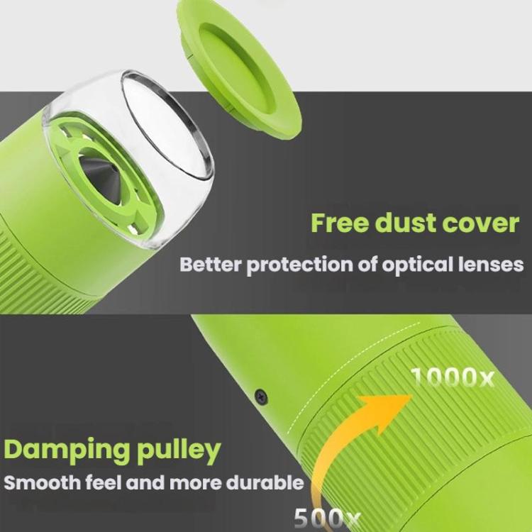 Cartoon HD Children Digital Electronic Microscope With Screen Handheld Portable Magnifier, CM4