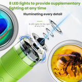 Cartoon HD Children Digital Electronic Microscope With Screen Handheld Portable Magnifier, CM4