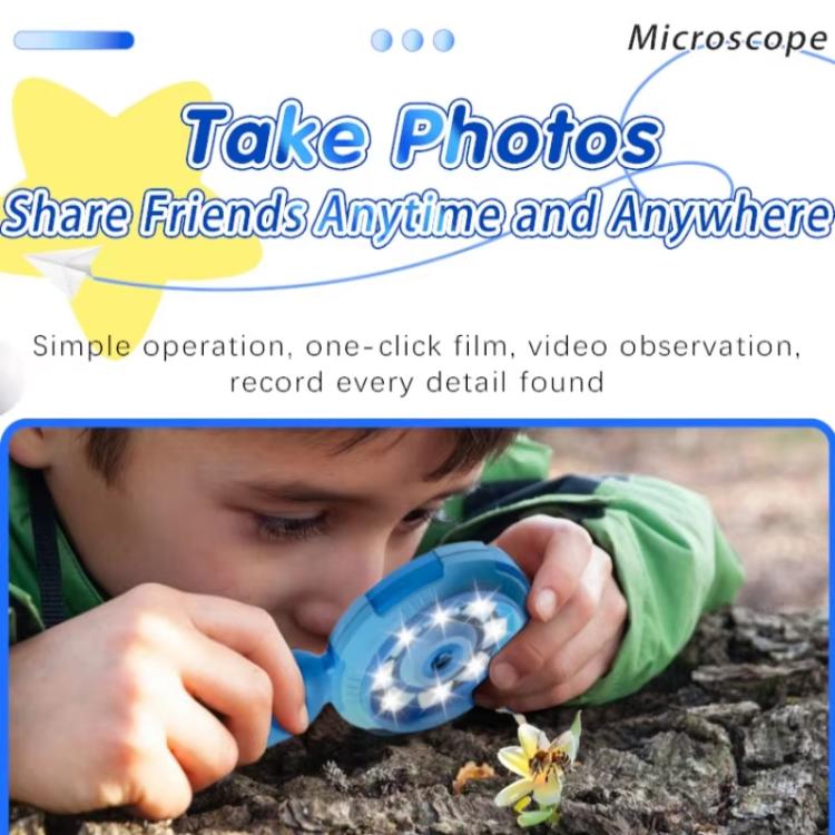 HM020-C Handheld Children Electronic Magnifier HD 2MP Digital Microscope, HM020-C