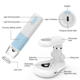 50-1000X Portable WiFi Digital Microscope Wireless HD Magnifier For Kids, CM2-Z13
