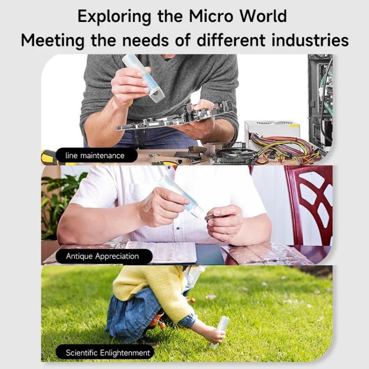 50-1000X Portable WiFi Digital Microscope Wireless HD Magnifier For Kids, CM2-Z13