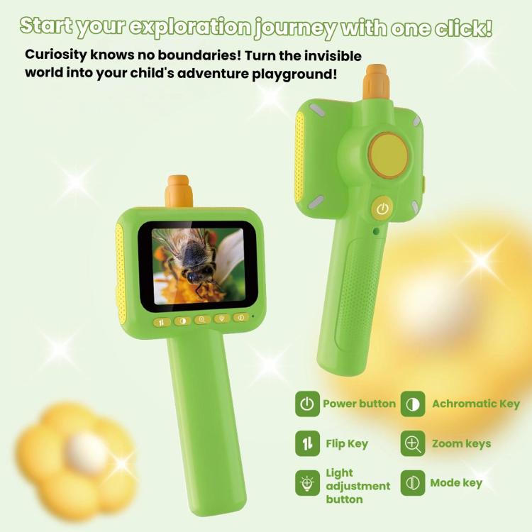 2.8 inch HD Screen Handheld Children Endoscope Outdoor Exploration Camera, ES08