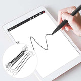 10pcs Stylus Bottle Opener Anti-Lost Retractable Spring Cord, 17cm, 23cm, 30cm, 31cm