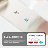 Wall-Mounted Folding Shower Stool Bathroom Safety Chair for Elderly & Disabled