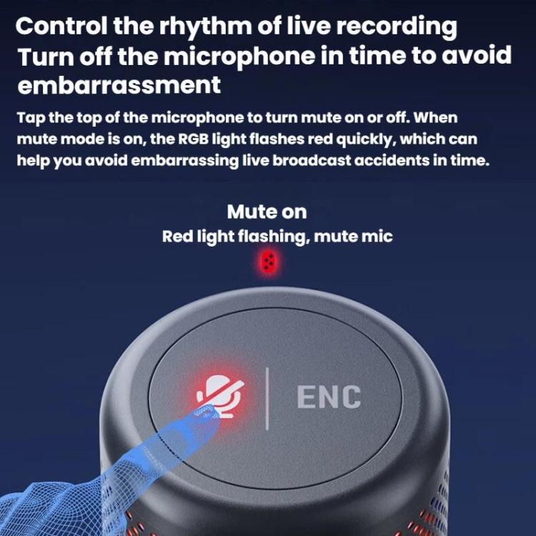 Condenser Microphone Computer Phone Recording Video Live Receiving Noise Reduction USB Mic, K3