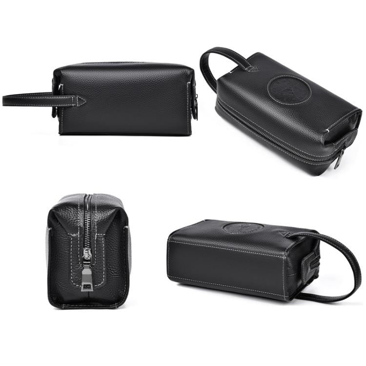 WEIXIER W130 Men Clutch Bag Business Lightweight Handheld Bag, 1 Black, 2 Black