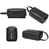 WEIXIER W130 Men Clutch Bag Business Lightweight Handheld Bag, 1 Black, 2 Black